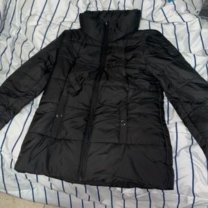 Black winter jacket